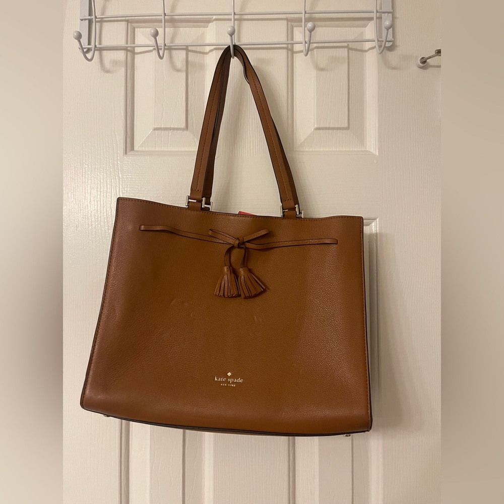 Brown Kate spade tote handbag